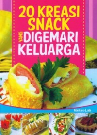 Image of Duapuluh Kreasi Snack Digemari Keluarga